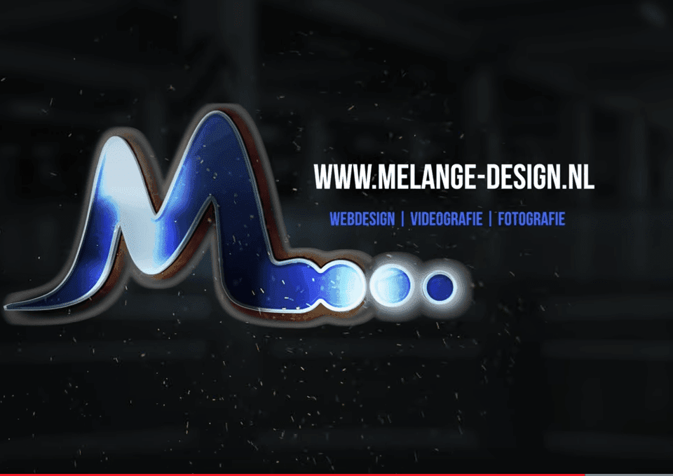 Webproject screenshot - melange-design.nl