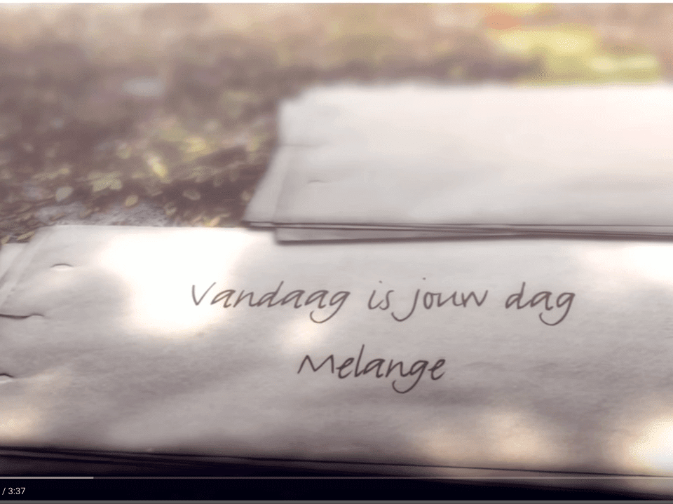 Webproject screenshot - melange-design.nl