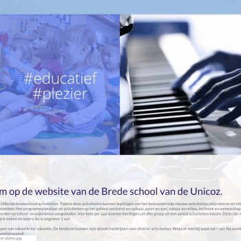 Screenshot webproject Melange Design - melange-design.nl