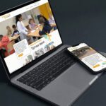 Professioneel webdesign op laptop - melange-design.nl