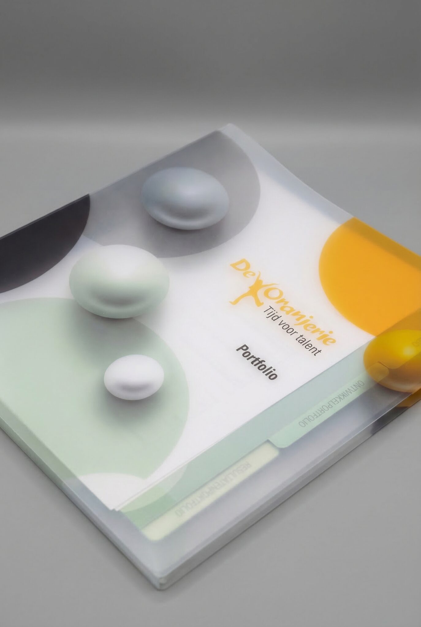 Professionele portfolio map grafisch ontwerp - melange-design.nl