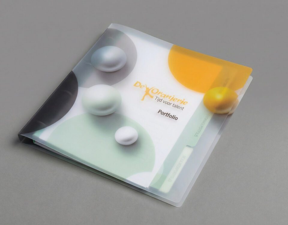 Professionele portfolio map grafisch ontwerp - melange-design.nl