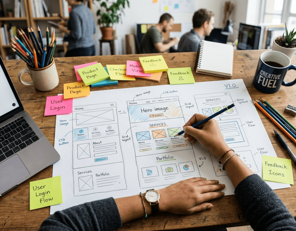 blog7 wireframes