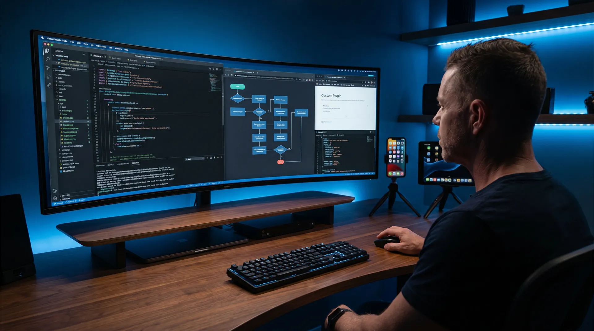 Jacy van Melange Design ontwikkelt maatwerk software achter de computer