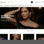 Homepage hero met luxe horloges-banner na SEO en footer optimalisatie