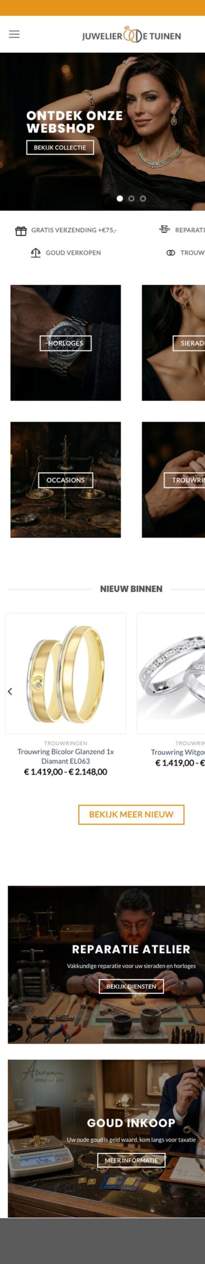 Mobiele weergave van juwelier-detuinen.nl
