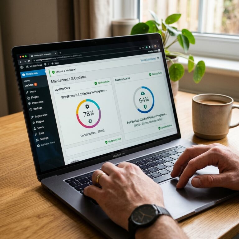 Website onderhoud: waarom de kosten in 2026 opwegen tegen een kwetsbare site